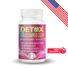 Detox  Cleanse Colon by Hibody Excellent Product-Fast Results-Brand New 