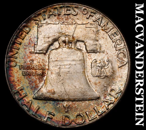 1963 Franklin Half Dollar- Super Color Choice Gem Brilliant Uncirculated #i3739