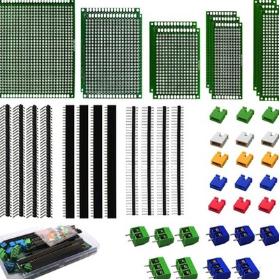 48 Stück PCB Board Kits doppelseitige Leiterplatten passend für DIY Arduino
