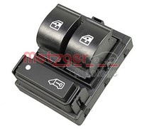 Metzger Autoteile Schalter Fensterheber 0916561 FüR Peugeot CitroËN Fiat Doblo 3