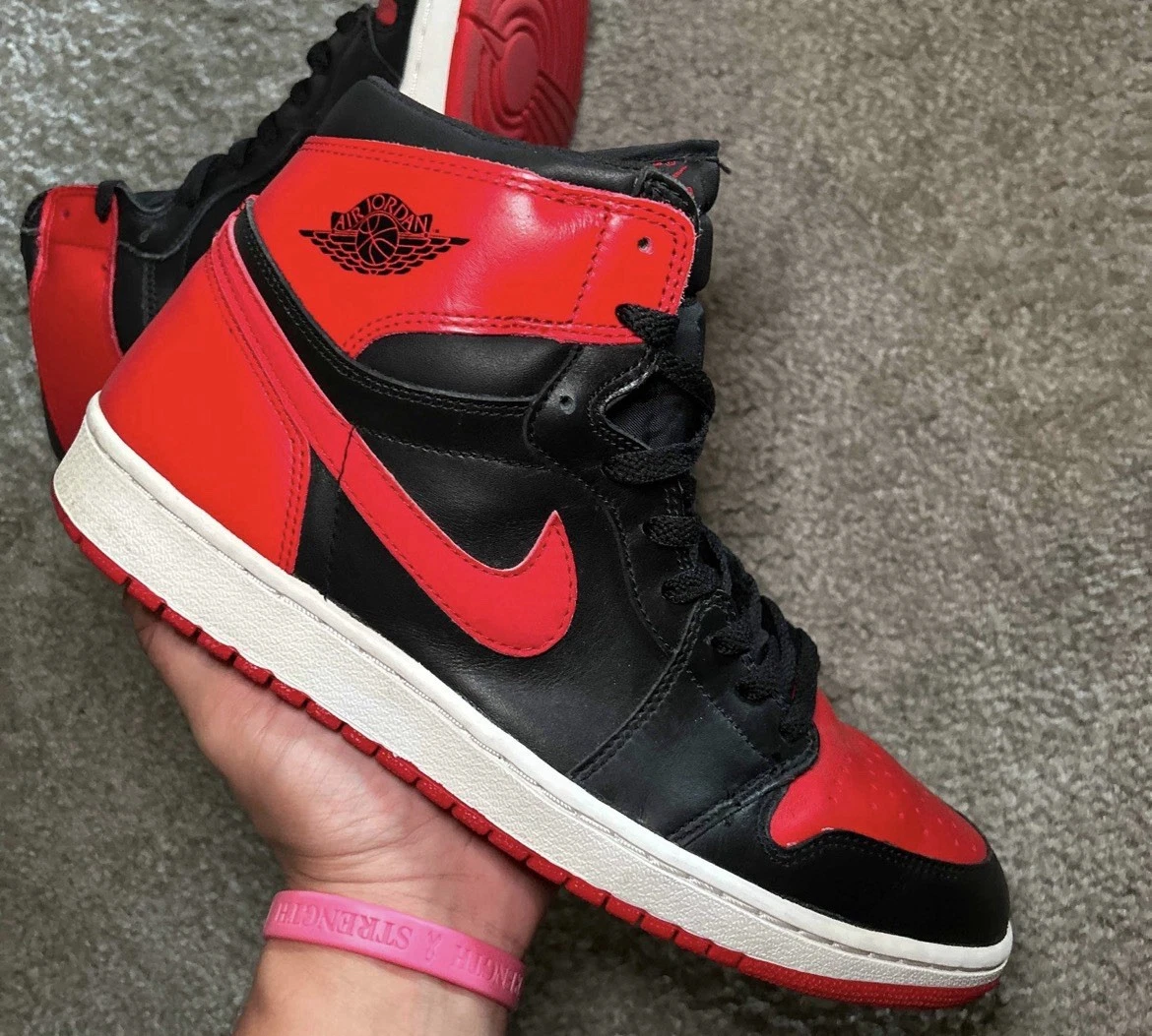a*氏様 AIR JORDAN 1 VINTAGE BRED 2001 Jordan 1 Retro 2001 Bred for Sale | Authenticity Guaranteed | eBay