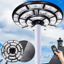 10000W Commercial Large Solar Street Light Outdoor IP67 Dusk-to-Dawn Garden Lamp