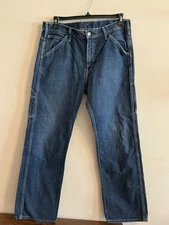 Signature by Levi Strauss & Co Gold Label Carpenter Jeans Mens Fit  34x32  Baggy
