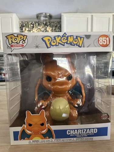 Funko Pop! Vinyl Pokemon Jumbo CHARIZARD 10" #851 Special Edition