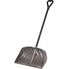 Snow Shovel, 24 In W X Steel Blade, 37 In L Steel Handle, Sc2450