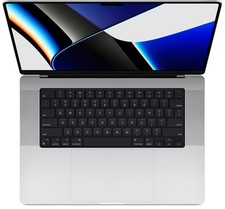 MacBook Pro 16 2021 M1 Pro 10-Core CPU 16-Core GPU 32GB 1TB Silver - Very Good