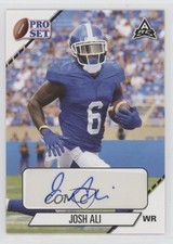 2021 Leaf Pro Set College Auto Josh Ali #PS-JA1 Auto 0b5