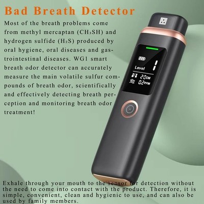 Bad Breath Detector, Bad Breath Tester,Smart Breath Odor Detector