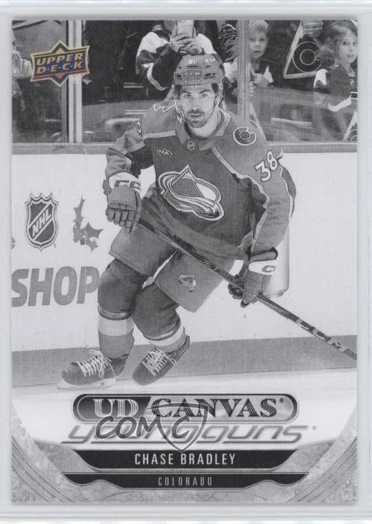 2024 UD Extended Series UD Canvas Young Guns Black Chase Bradley #C354 Rookie