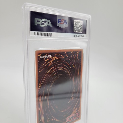 YU-GI-OH 2022! BACH-BATTAGLIA DEL CAOS 1A EDIZIONE #EN001 MAGO OSCURO PSA 9 - Foto 6 di 6