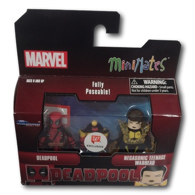 Marvel MiniMates Deadpool & Megasonic Teenage Warhead