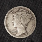 1920    *P*  MERCURY SILVER DIME    * NICE *    FREE SHIPPING  C2781