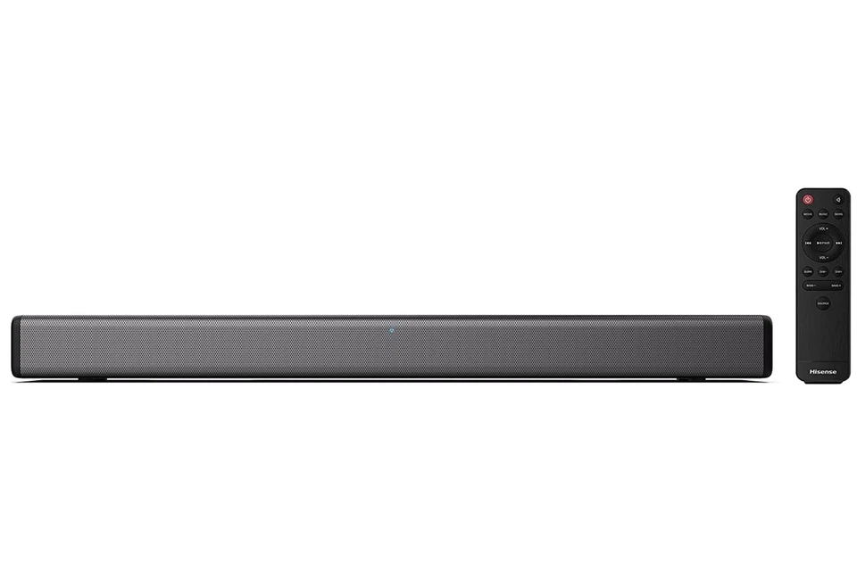 Hisense HS214 2.1ch Sound Bar w/ Built-in Subwoofer 108W Bluetooth