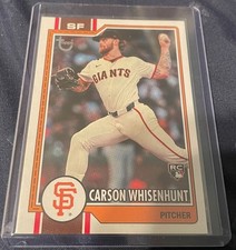 2026 Topps Series 1 - Carson Whisenhunt #184 Vintage Stock /99 (RC)
