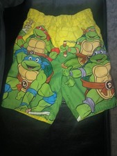 Teenage Mutant Ninja Turtles Swim Trunks Shorts Boy Size 5T