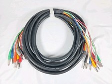 Hosa HDS-8015 8-Channel High Definition Audio Cable Snake 1/4" x 1/4" 12 Foot