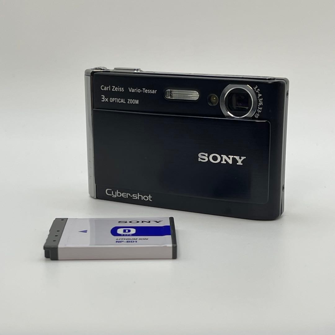 Sony DSC T70 Compact Digital Camera Black Box Included Charger