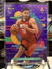 2025-26 Topps Finest Alperen Sengun Purple Xfractor Refractor #/99 Rockets TZ