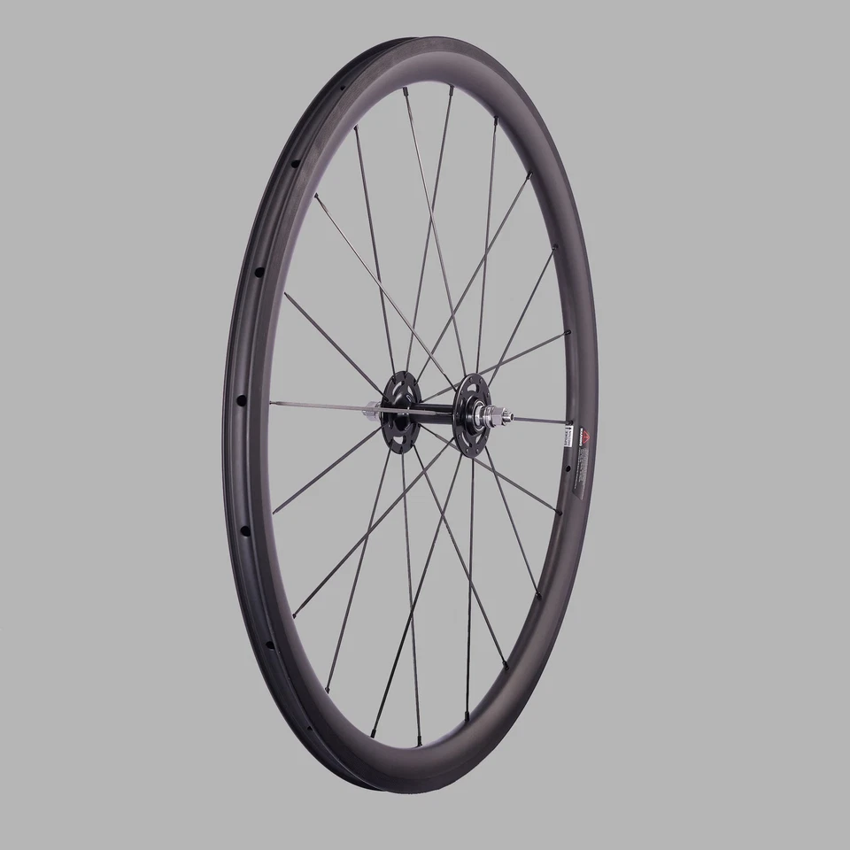 700C Track Bike Carbon Wheelset 38/50/60/88mm Deep Flip Flop Fixed Gear Wheels - Image 3 of 4