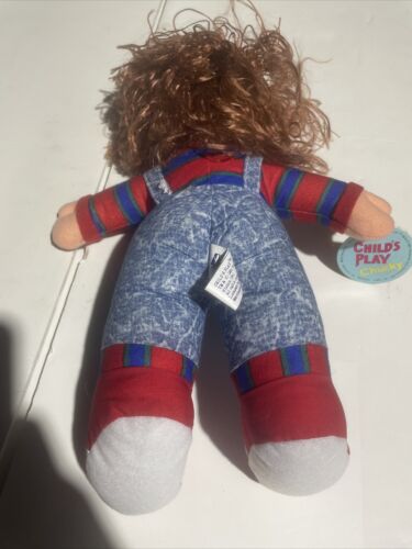 Vintage 1991 Chucky Plush Doll 13" Child's Play Universal with tag - Picture 4 of 9
