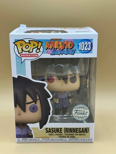 Funko Pop! Naruto Shippuden Sasuke Rinnegan SE #1023 with POP Protector NIB