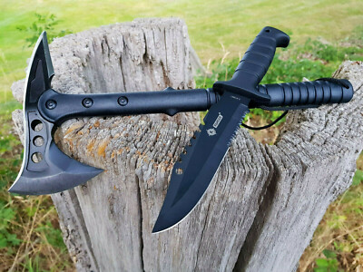 Coltello Marshall, Tipo Bowie, Con Difesa ⚔️ Negozio Medievale - Foto 12