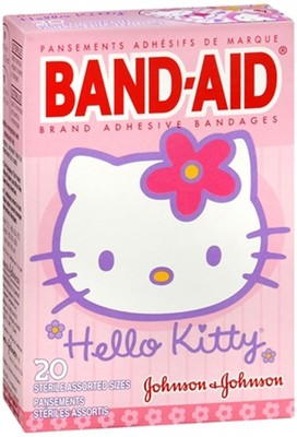 Johnson&Johnson band-aid adhesive bandages Hello Kitty - assorted sizes (381370056164)