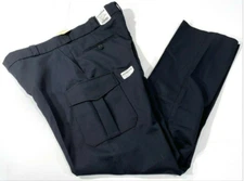 NEW 29x36 MENS FLYING CROSS POLYESTER CARGO PANTS 39900 LAPD NAVY 29x36 UNHEMMED
