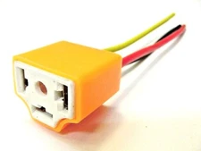 Oldsmobile 5-3/4" HI AMP Ceramic Headlight Connector Plug Lamp Bulb Socket NOS