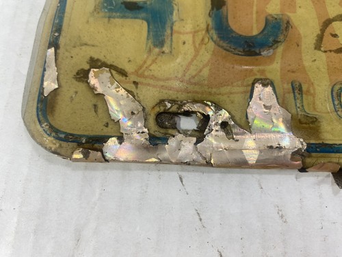 Vintage Hawaii 1976 Bicentennial Nummernschild Auto Plate Garage Sammler Wanddeko - Bild 7 von 10