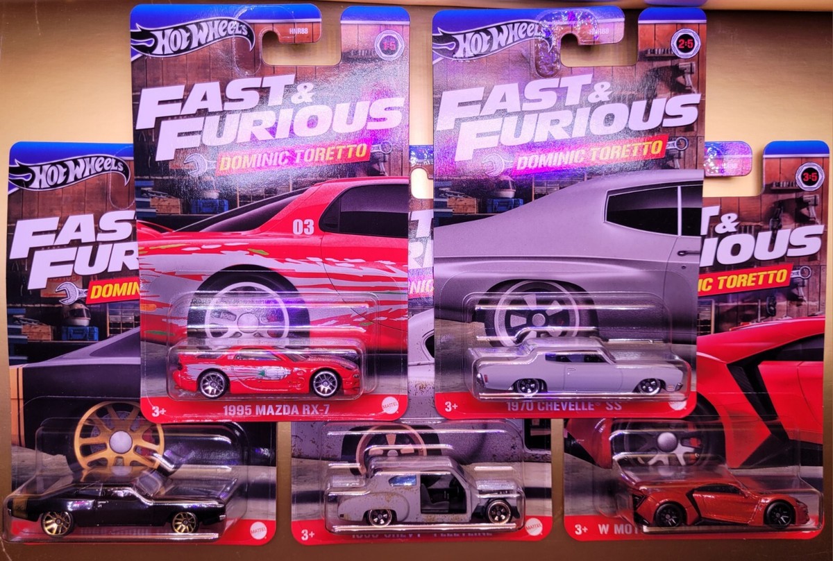 2024 Hot Wheels Fast And Furious Dominic Toretto Complete