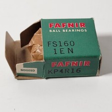 Vintage Fafnir KP4R16 FS160 1EN Ball Bearing NOS Made In USA New Britain Conn