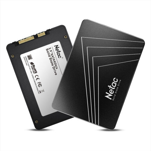 Netac 2TB 1TB 512GB 240GB Internal SSD 2.5'' SATAIII 6Gb/s Solid State Drive lot - Afbeelding 1 van 18