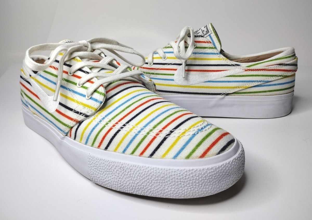 スケートボード NIKE SB ZOOM STEFAN JANOSKI CNVS PRM 11 Nike SB Zoom Janoski CNVS RM PRM AQ7878-100 Multicolored