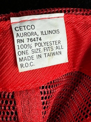 Craftsman Brand Red Baseball Hat Snap Back - Picture 4 of 4