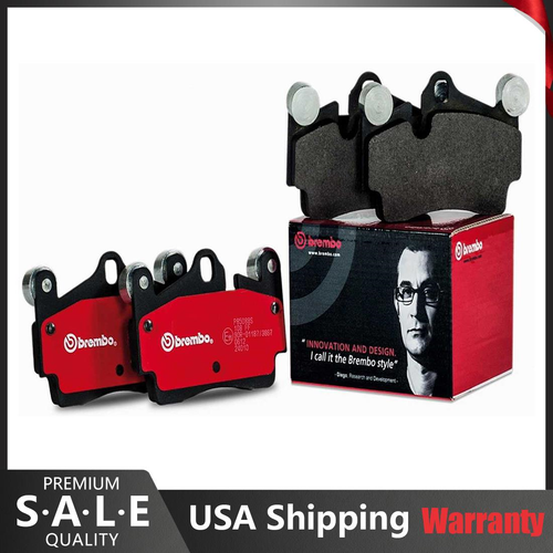 For Mercedes-Benz C190 R190 W222 C217 R231 Brembo Rear NAO Ceramic Brake Pad Set