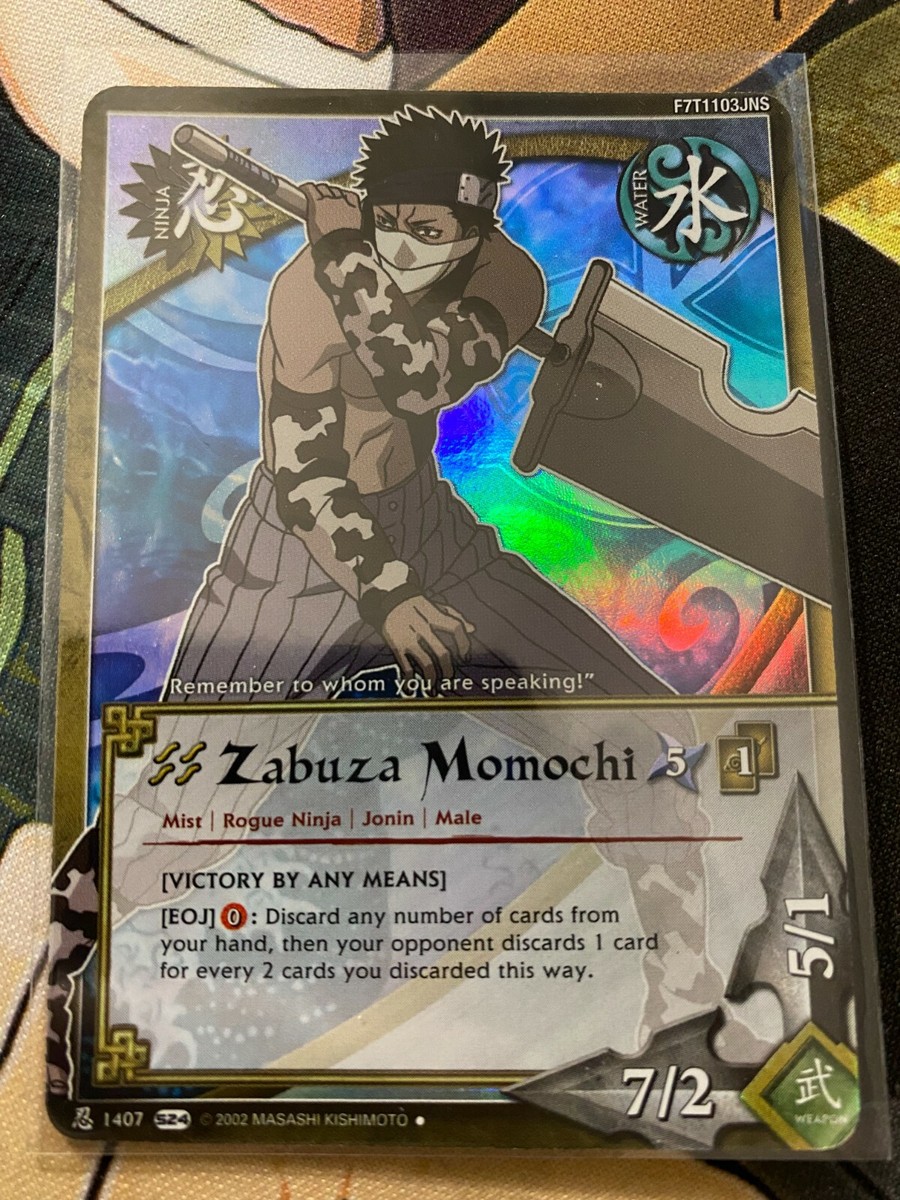 Naruto CCG - Zabuza Momochi [Victory by any Means] 1407 Foil Promo