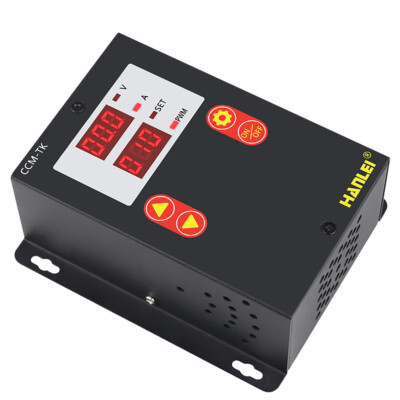 PWM Motor Speed Controller DC 12-80V 30A Soft-Start/Stop Voltage Ampere Meter