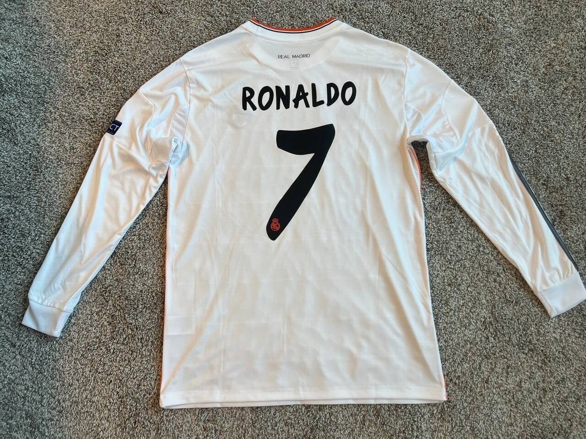 Real Madrid Home Final Lisbon 2014 # 4 Cristiano Ronaldo T-Shirt