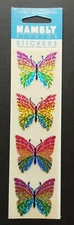 Vintage Hambly Studios Prismatic Butterflies Sticker Pack