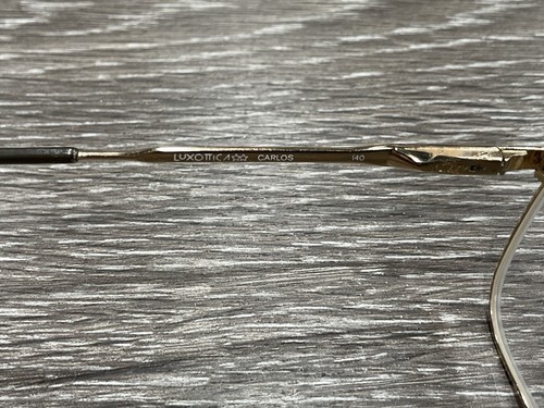 Luxottica Brille Brillengestell Carlos 140 vergoldet 58 18 Italy - Bild 10 von 16