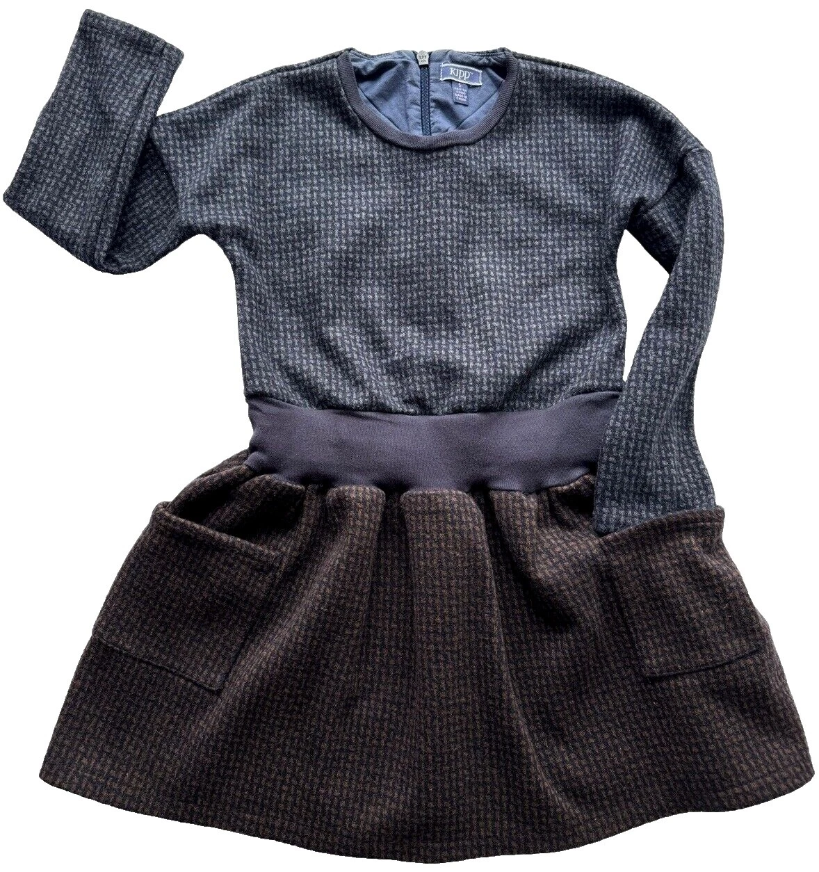 Wool Blend Casual Dresses for Girls