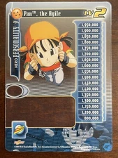 Dragon Ball GT Z CCG Pan The Agile Rare Hi-Tech LIMITED 294 LV2 DBZ Score TCG