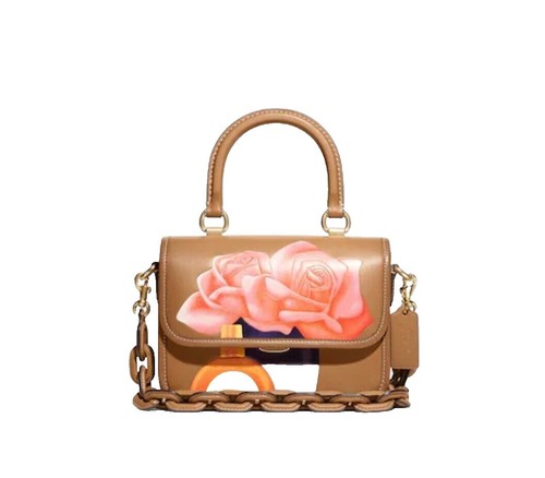 COACH Rogue 25 Handbag Shoulder bag 3way Leather CJ850 Navy 