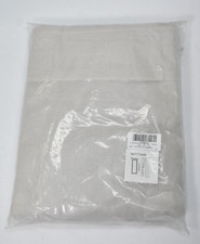 Nicetown Semi Sheer Light Filtering Linen Curtain 2 Piece Set 52" x 95" Natural