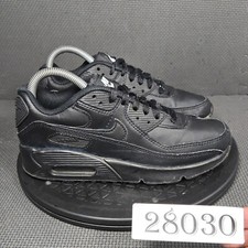 Nike Air Max 90 Shoes Womens Sz 7 Triple Blac...