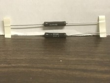 Lot of 2 Honeywell Clarostat VC5E-20K 20,000 Ohm Ohms 5 Watt 5% Resistors New