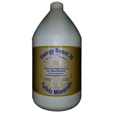 Energy Boost 70 Fulvic Minerals Trace Elements Vitamins and Amino Acids Morni...