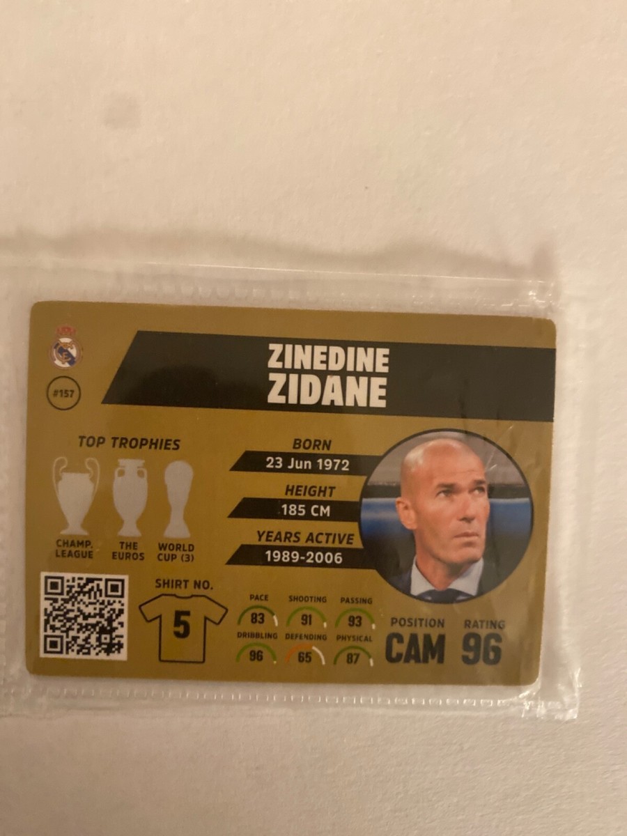zinedine zidane auto kickerz collectors card | eBay