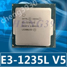 Intel Xeon e3-1235l v5 SR2LM 8MB 4 core 4 thread 25W LGA1151 CPU processor